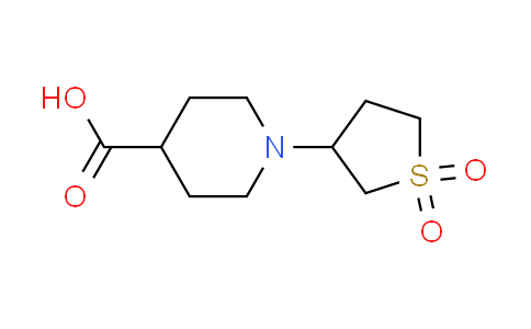 CAS No. 900641-11-4, 1-(1,1-dioxidotetrahydro-3-thienyl)-4-piperidinecarboxylic acid