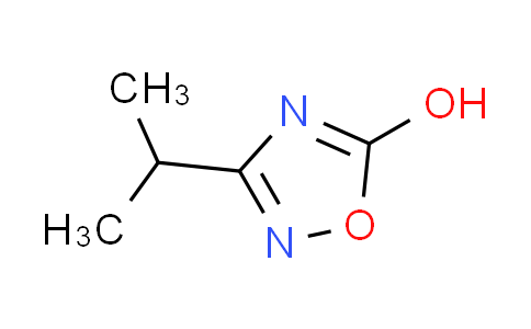 CAS No. 52366-04-8, 3-isopropyl-1,2,4-oxadiazol-5-ol