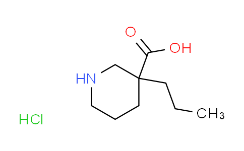 CAS No. 1332529-30-2, 3-propyl-3-piperidinecarboxylic acid hydrochloride