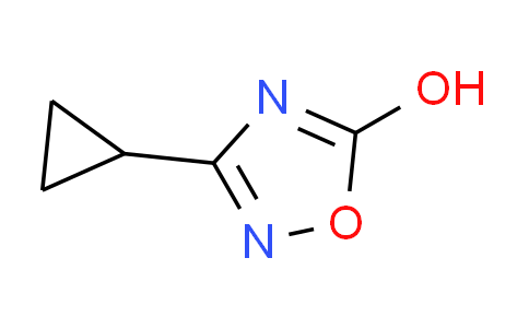 CAS No. 1249883-28-0, 3-cyclopropyl-1,2,4-oxadiazol-5-ol