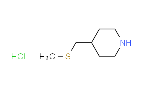 CAS No. 1211466-29-3, 4-[(methylthio)methyl]piperidine hydrochloride