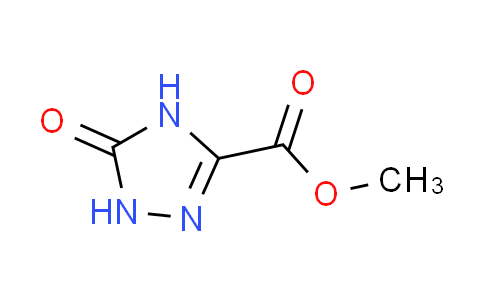 CAS No. 57281-13-7, methyl 5-oxo-4,5-dihydro-1H-1,2,4-triazole-3-carboxylate
