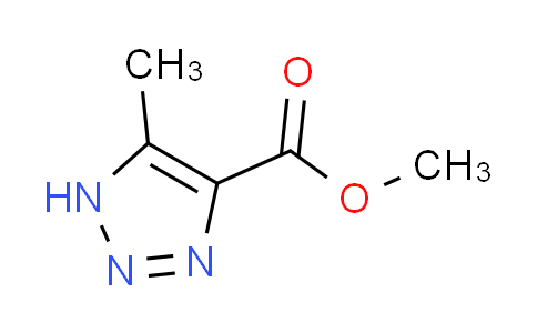 CAS No. 60419-70-7, methyl 5-methyl-1H-1,2,3-triazole-4-carboxylate