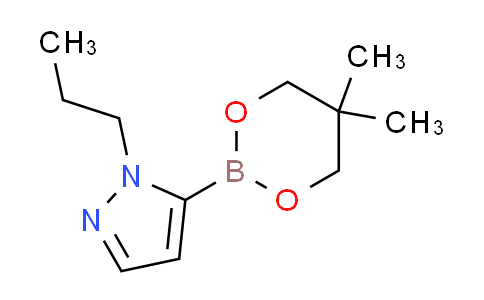 CAS No. 1487355-92-9, 5-(5,5-dimethyl-1,3,2-dioxaborinan-2-yl)-1-propyl-1H-pyrazole