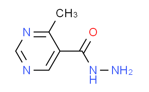 CAS No. 1308384-46-4, 4-methyl-5-pyrimidinecarbohydrazide