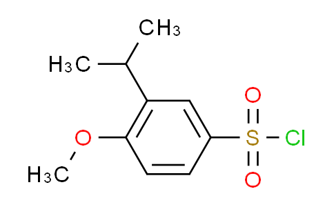 CAS No. 627082-12-6, 3-isopropyl-4-methoxybenzenesulfonyl chloride