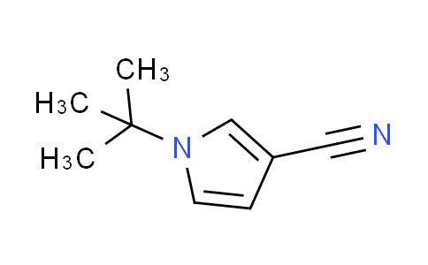 CAS No. 1268334-74-2, 1-tert-butyl-1H-pyrrole-3-carbonitrile