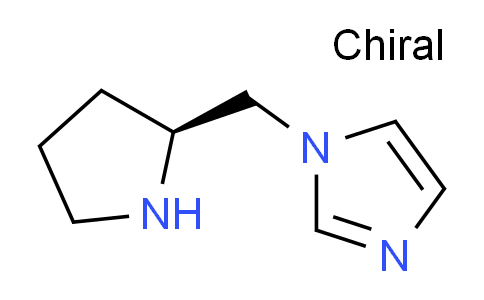 CAS No. 775567-38-9, 1-[(2S)-2-pyrrolidinylmethyl]-1H-imidazole