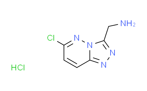 CAS No. 518050-85-6, [(6-chloro[1,2,4]triazolo[4,3-b]pyridazin-3-yl)methyl]amine hydrochloride