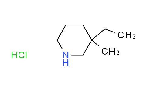 CAS No. 1609403-36-2, 3-ethyl-3-methylpiperidine hydrochloride