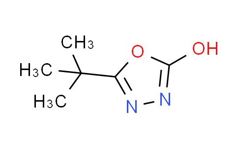 CAS No. 7120-86-7, 5-tert-butyl-1,3,4-oxadiazol-2-ol