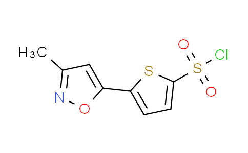 CAS No. 1282218-14-7, 5-(3-methyl-5-isoxazolyl)-2-thiophenesulfonyl chloride