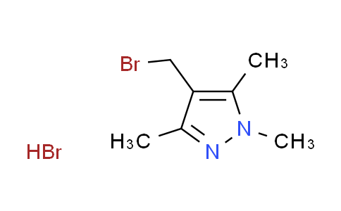 CAS No. 2089257-43-0, 4-(bromomethyl)-1,3,5-trimethyl-1H-pyrazole hydrobromide