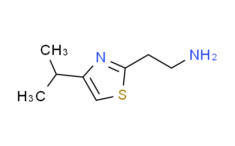 CAS No. 642081-25-2, 2-(4-isopropyl-1,3-thiazol-2-yl)ethanamine