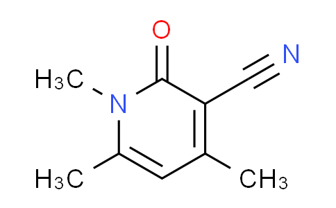 CAS No. 64038-03-5, 1,4,6-trimethyl-2-oxo-1,2-dihydro-3-pyridinecarbonitrile