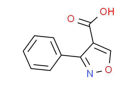 CAS No. 18718-84-8, 3-phenyl-4-isoxazolecarboxylic acid