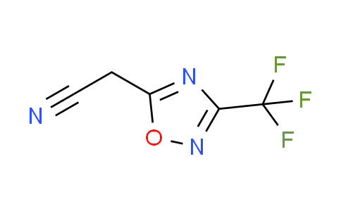 CAS No. 1308384-47-5, [3-(trifluoromethyl)-1,2,4-oxadiazol-5-yl]acetonitrile