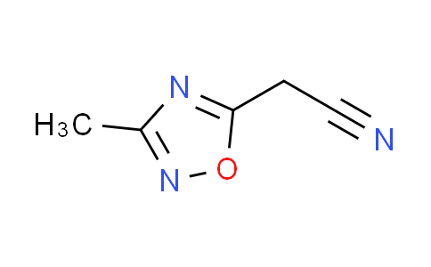 CAS No. 1239771-67-5, (3-methyl-1,2,4-oxadiazol-5-yl)acetonitrile