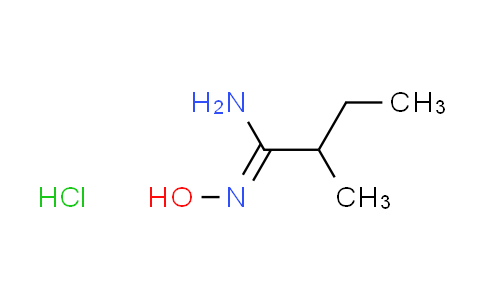 CAS No. 1390739-61-3, (1Z)-N'-hydroxy-2-methylbutanimidamide hydrochloride