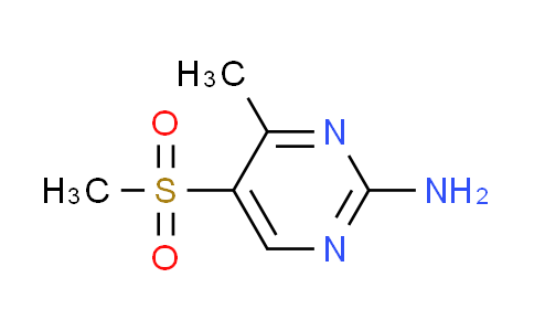 CAS No. 1255147-35-3, 4-methyl-5-(methylsulfonyl)-2-pyrimidinamine