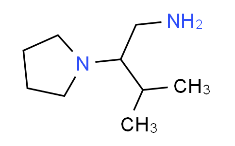 CAS No. 929343-27-1, 3-methyl-2-(1-pyrrolidinyl)-1-butanamine