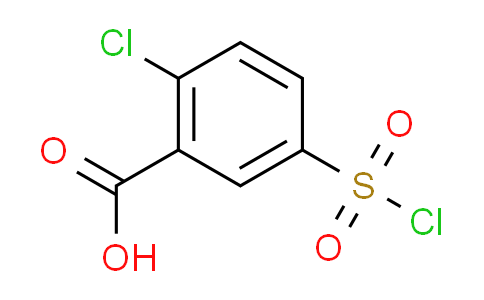 CAS No. 137-64-4, 2-chloro-5-(chlorosulfonyl)benzoic acid