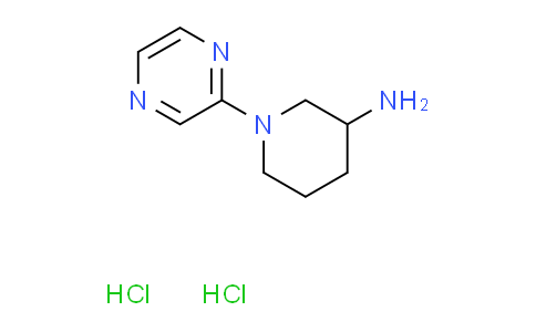 CAS No. 1332529-43-7, 1-(2-pyrazinyl)-3-piperidinamine dihydrochloride