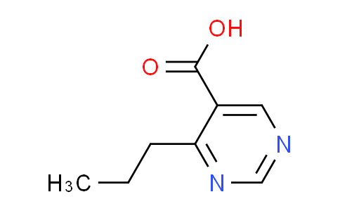 CAS No. 1250812-18-0, 4-propyl-5-pyrimidinecarboxylic acid