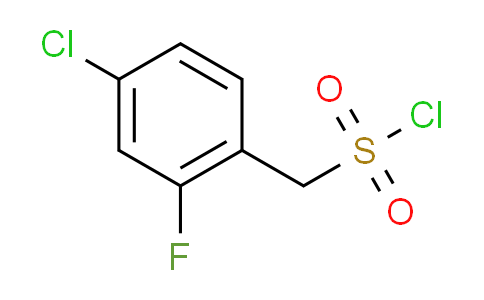 CAS No. 1308384-53-3, (4-chloro-2-fluorophenyl)methanesulfonyl chloride