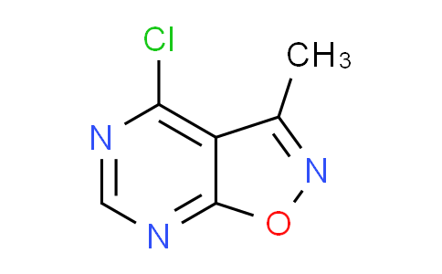 CAS No. 51850-60-3, 4-chloro-3-methylisoxazolo[5,4-d]pyrimidine