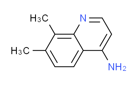 CAS No. 948293-29-6, 7,8-dimethyl-4-quinolinamine