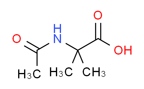 CAS No. 5362-00-5, N-acetyl-2-methylalanine
