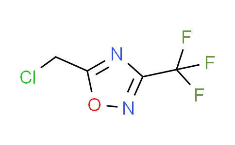 CAS No. 100442-49-7, 5-(chloromethyl)-3-(trifluoromethyl)-1,2,4-oxadiazole