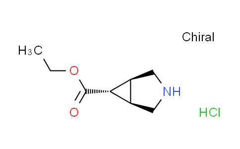 CAS No. 2095192-18-8, ethyl rac-(1R,5S,6r)-3-azabicyclo[3.1.0]hexane-6-carboxylate hydrochloride