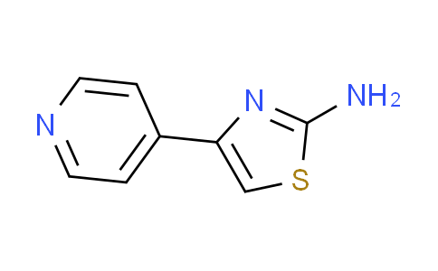 CAS No. 30235-28-0, 4-(4-pyridinyl)-1,3-thiazol-2-amine