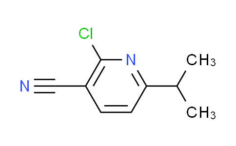 CAS No. 108244-44-6, 2-chloro-6-isopropylnicotinonitrile