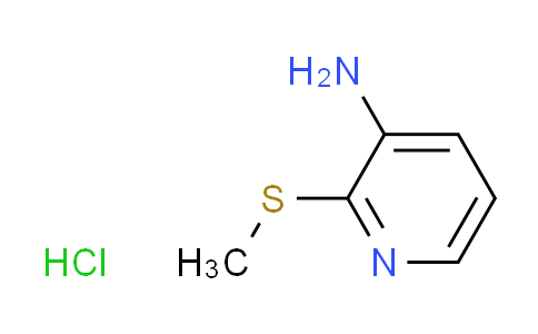 CAS No. 1353976-60-9, 2-(methylthio)-3-pyridinamine hydrochloride