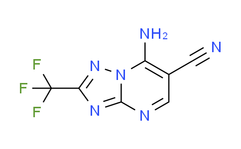 CAS No. 890091-74-4, 7-amino-2-(trifluoromethyl)[1,2,4]triazolo[1,5-a]pyrimidine-6-carbonitrile