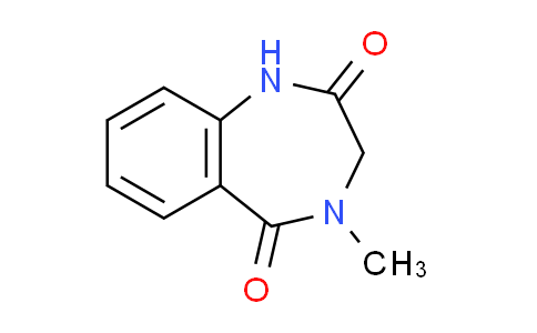 CAS No. 3415-35-8, 4-methyl-3,4-dihydro-1H-1,4-benzodiazepine-2,5-dione