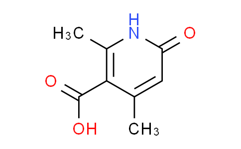 CAS No. 24186-78-5, 2,4-dimethyl-6-oxo-1,6-dihydro-3-pyridinecarboxylic acid