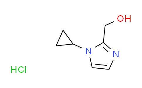 CAS No. 1390654-69-9, (1-cyclopropyl-1H-imidazol-2-yl)methanol hydrochloride