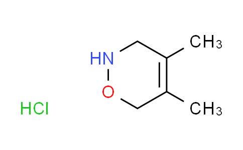 CAS No. 73057-15-5, 4,5-dimethyl-3,6-dihydro-2H-1,2-oxazine hydrochloride