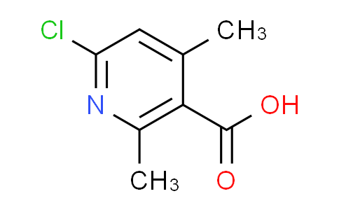 CAS No. 630082-81-4, 6-chloro-2,4-dimethylnicotinic acid