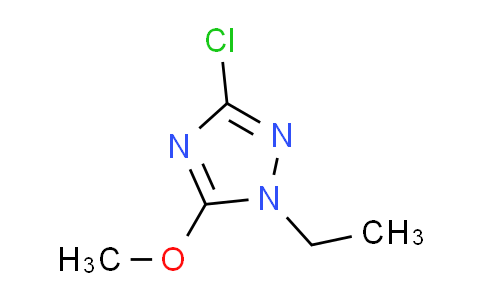 CAS No. 1330756-30-3, 3-chloro-1-ethyl-5-methoxy-1H-1,2,4-triazole