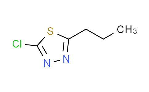 CAS No. 116035-47-3, 2-chloro-5-propyl-1,3,4-thiadiazole