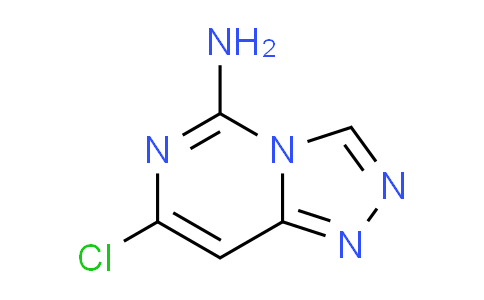 CAS No. 1306739-68-3, 7-chloro[1,2,4]triazolo[4,3-c]pyrimidin-5-amine