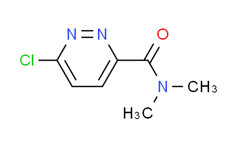 CAS No. 1183315-30-1, 6-chloro-N,N-dimethyl-3-pyridazinecarboxamide