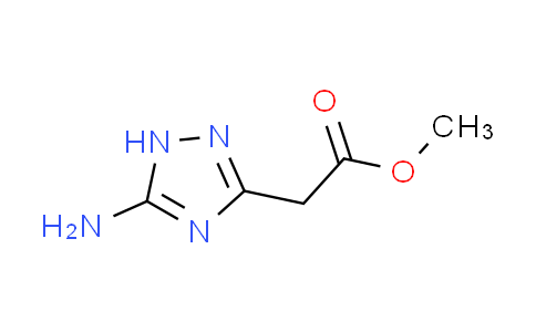 CAS No. 875764-86-6, methyl (5-amino-1H-1,2,4-triazol-3-yl)acetate