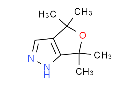 CAS No. 92939-32-7, 4,4,6,6-tetramethyl-4,6-dihydro-1H-furo[3,4-c]pyrazole
