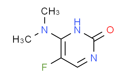 CAS No. 1338494-87-3, 6-(dimethylamino)-5-fluoro-2(1H)-pyrimidinone